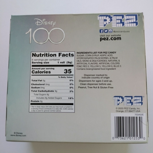 Special edition 100th anniversary Disney Pez dispensers Mickey and Minnie mouse - Picture 2 of 2